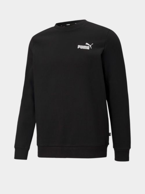 Puma Mens ESS Small Logo Crew - Puma Black